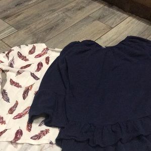 Cute girls  M / L old navy long sleeve shirts